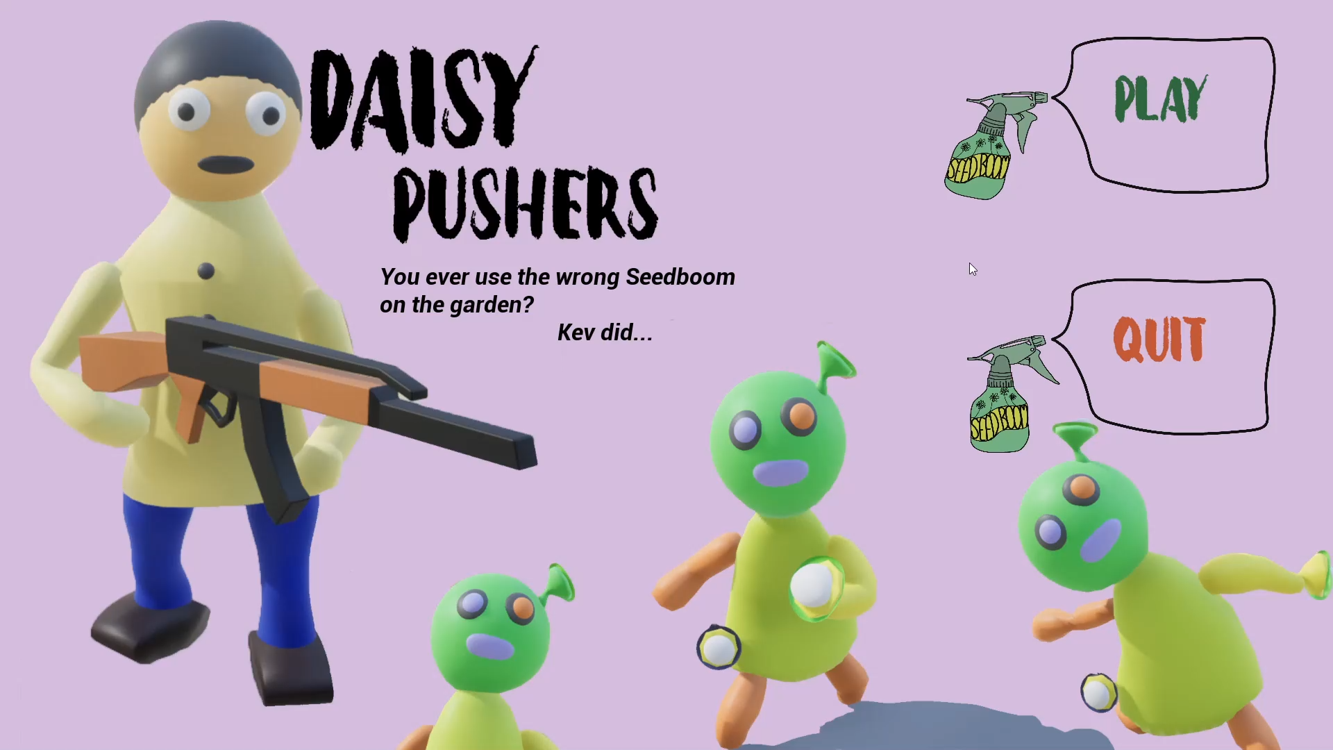 BA Games work by Emma Chipperfield showing a gameplay video for Daisy Pushers