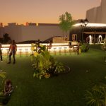 BA Architecture work by Ozlem Karakurt, showing visuals of exterior outdoor social space.