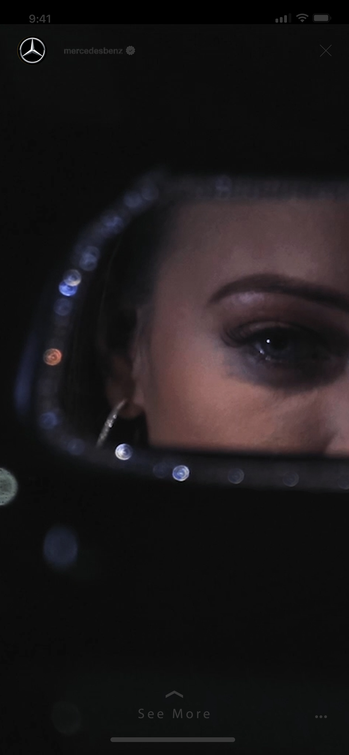 Short film by Wahiba collaborating with Mercedes Benz and Swarovski.