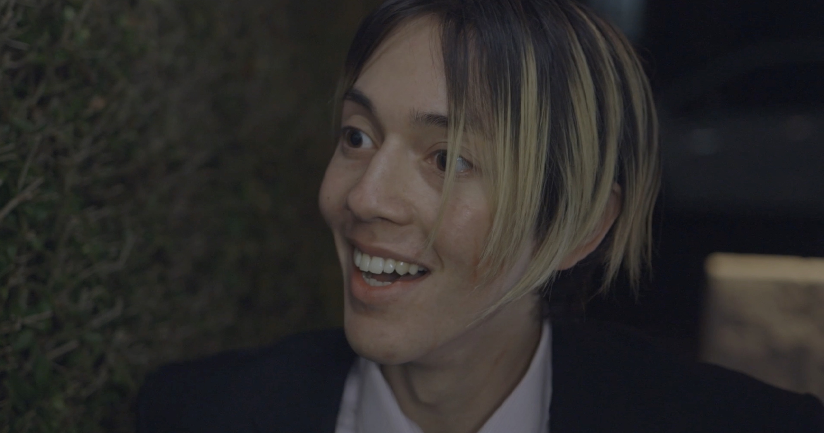 Link image to a Production Showreel featuring 4 individual short films produced by Alex Jones. The image shows a closeup of a smiling character