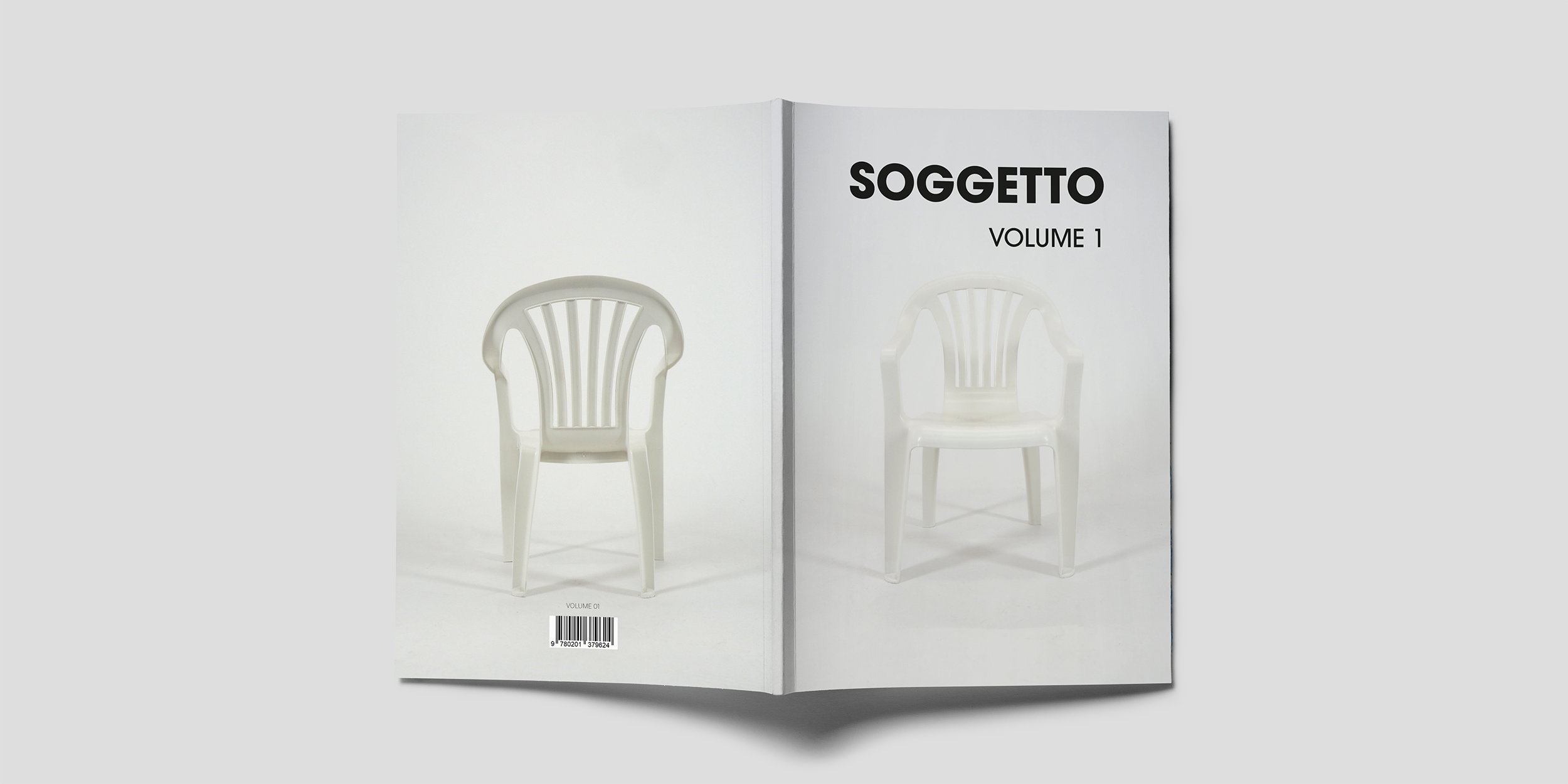 Publishing work by Biagio Santoro showing an example of a magazine series.