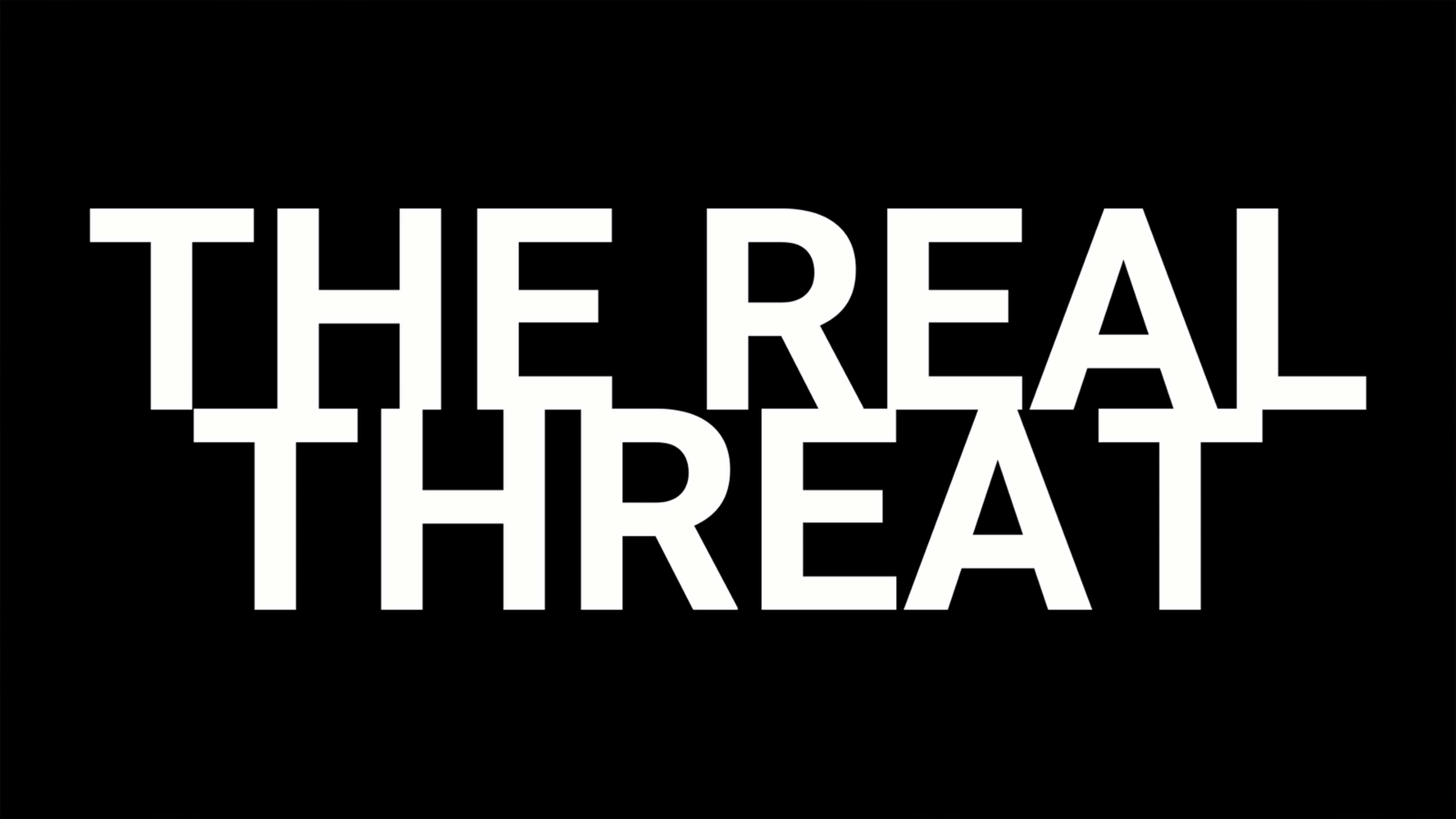 Video explaining The Real Threat campaign and showing images of campaign touchpoints.