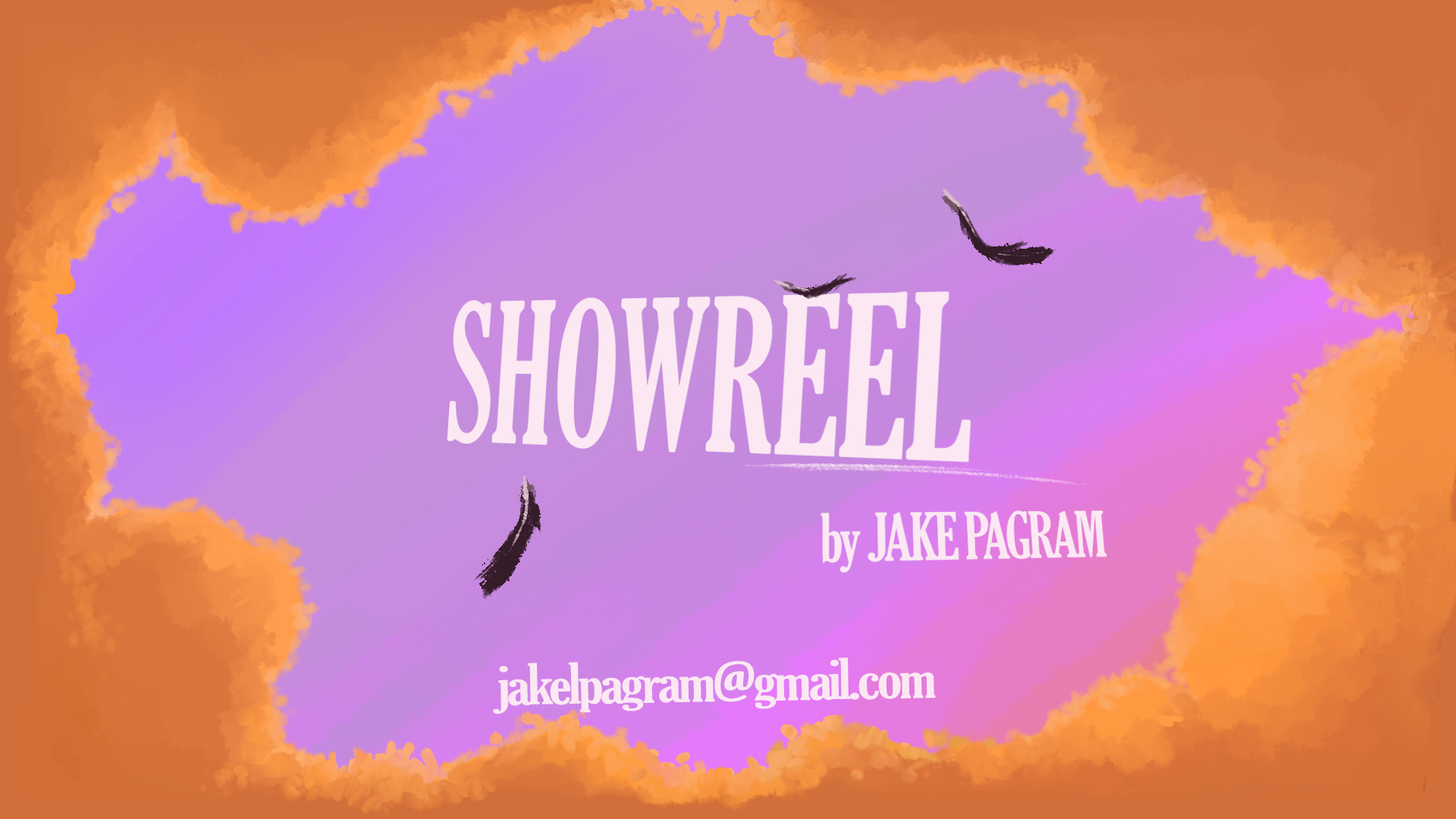 A showreel video by Jake Pagram, showing clips of their finest 2D animated work.