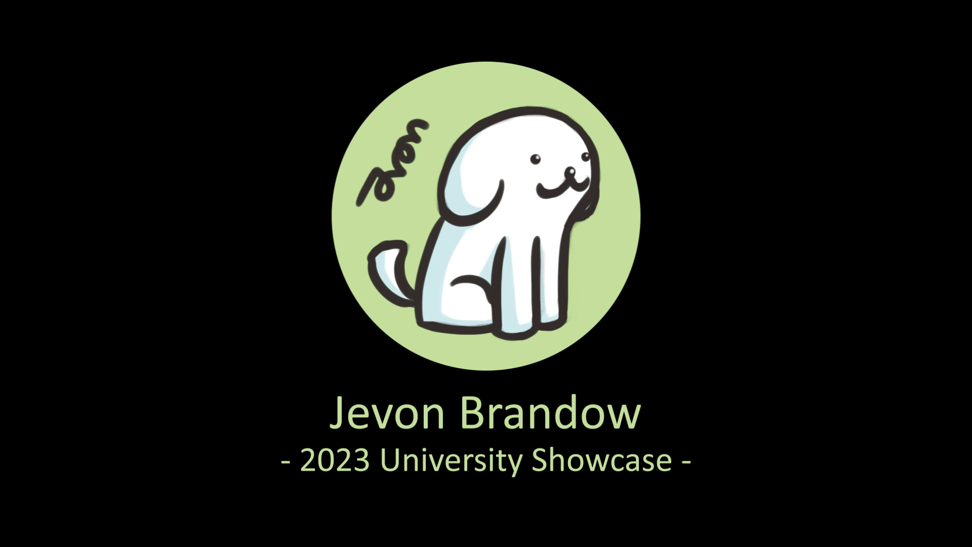 Image link to showreel containing multiple games created by Jevon Brandow, and when applicable; their teammates.