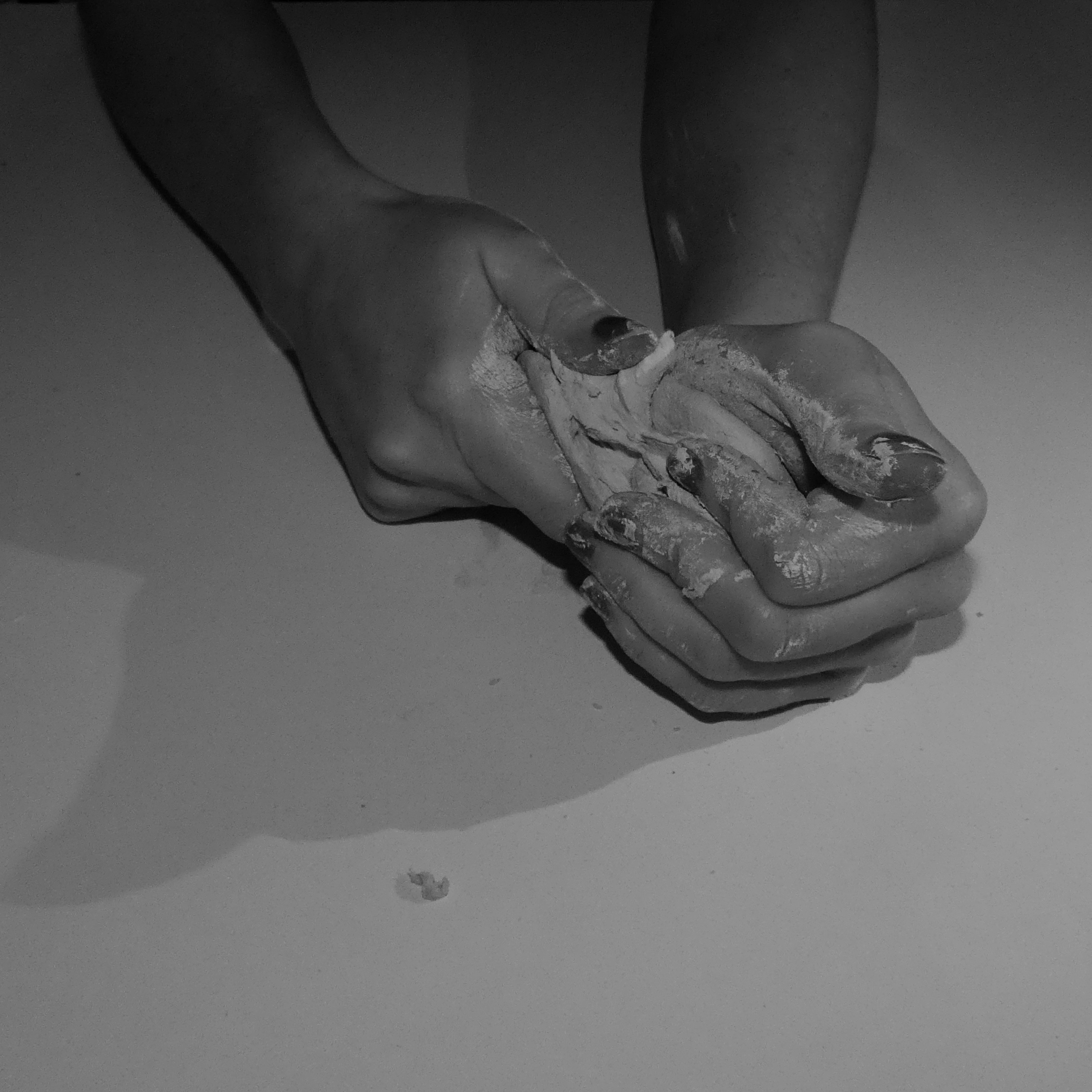 Video by Megan Petts of sculpting hands.